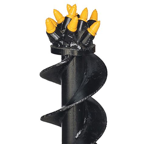 skid steer auger bits calgary|spartan skid steer auger adapter.